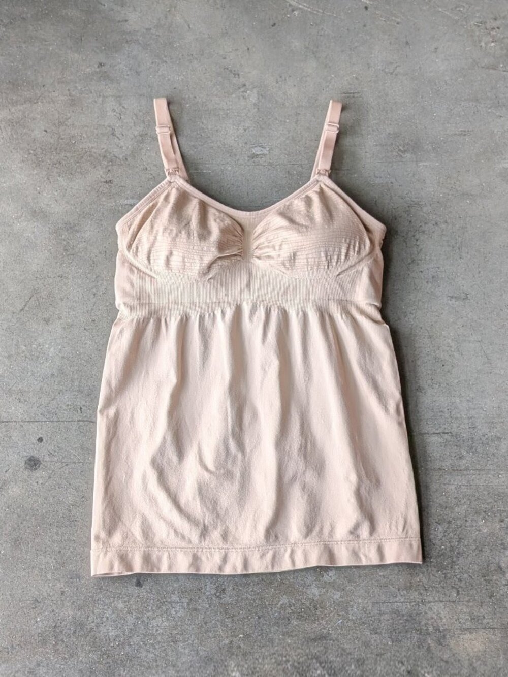 Kindred Bravely Sublime Hands-Free Pumping and Nursing Tank Tan medium